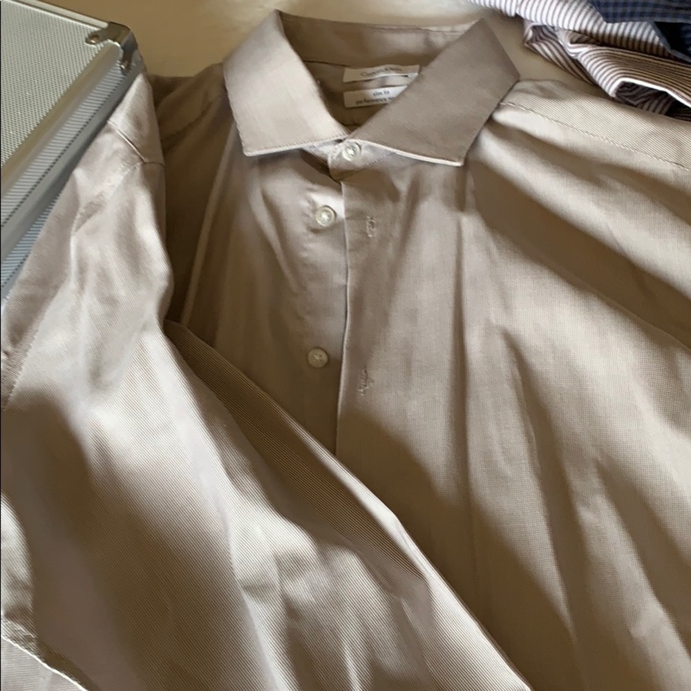 Calvin Klein dress shirt lightly worn